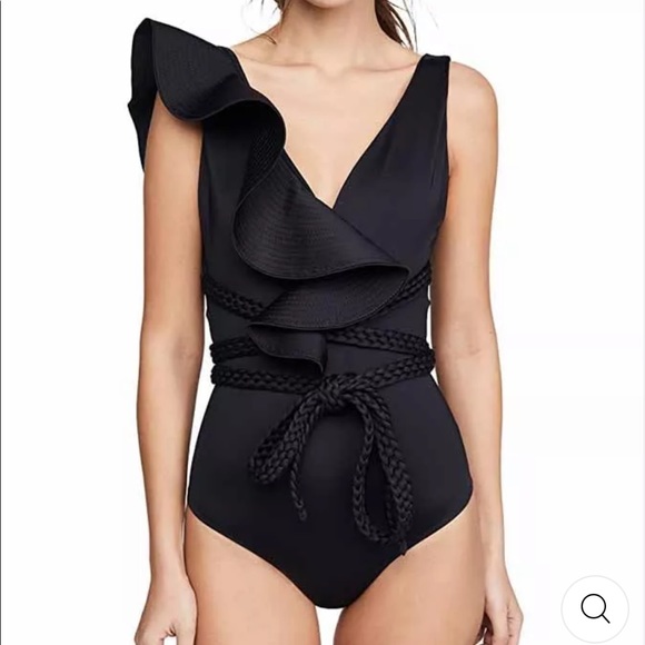 Agua Bendita Other - Agua bendita look alike Ruffled solid one piece from she swim size large